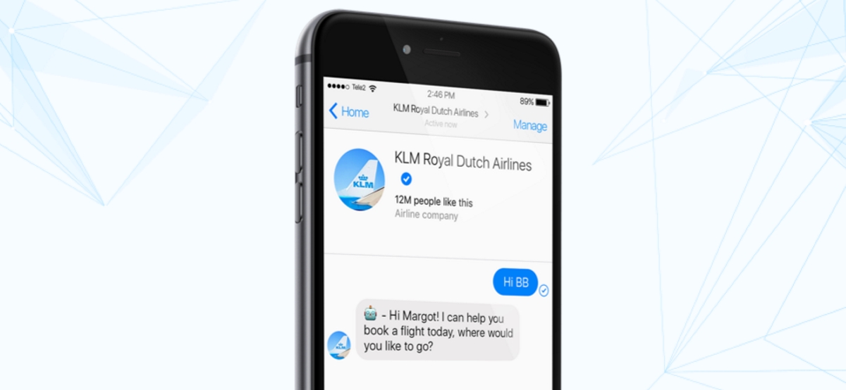 KLM Royal Dutch Airlines' Customer Support Chatbot